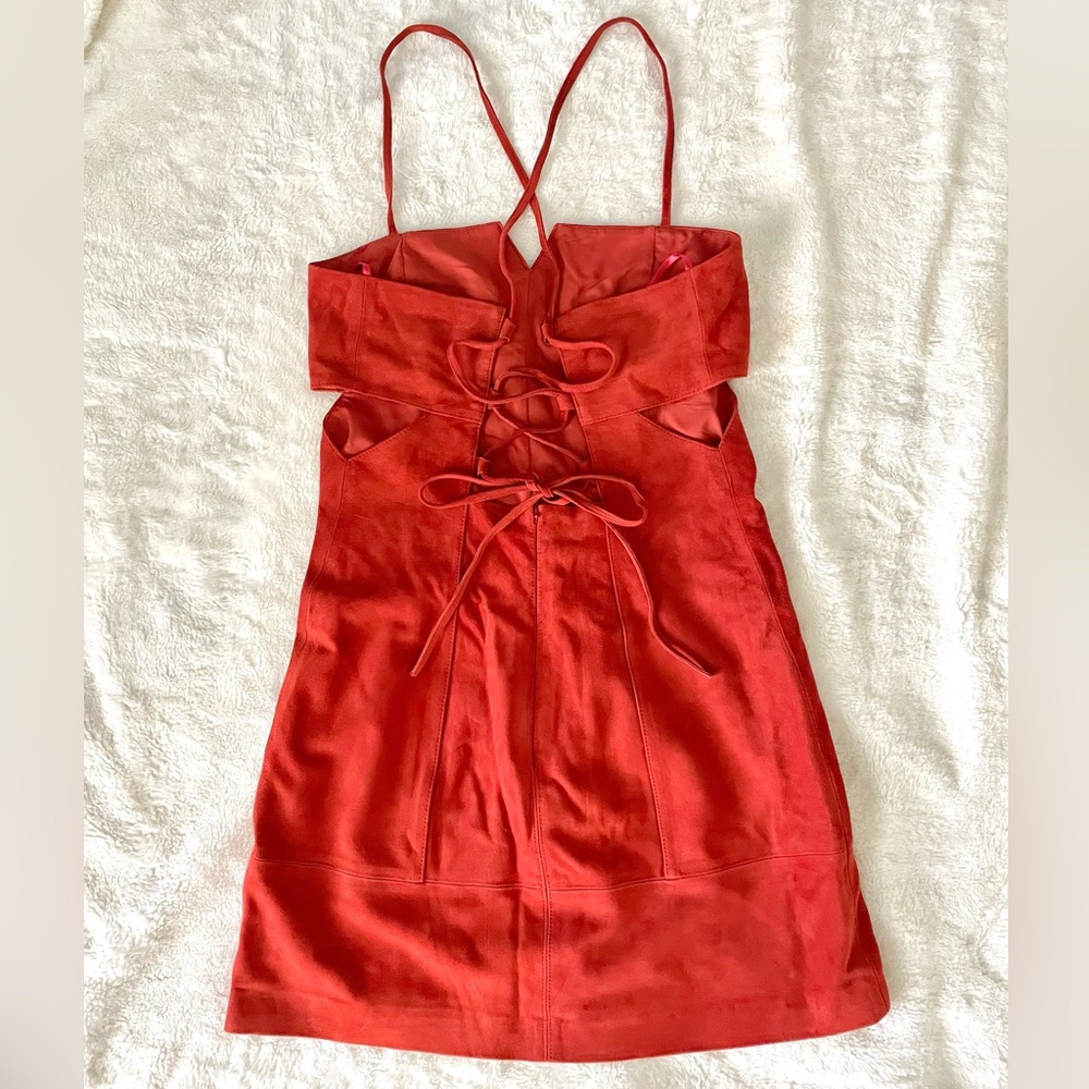 Fifth & Mode Suede Mini Dress